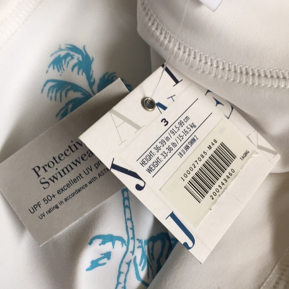 *NWT*. JANIE&JACK swim top  SPF 50 - Picture 6 of 6